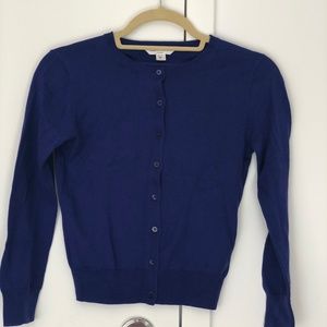 L.K. Bennett London Royal Blue Cardigan XS Cute